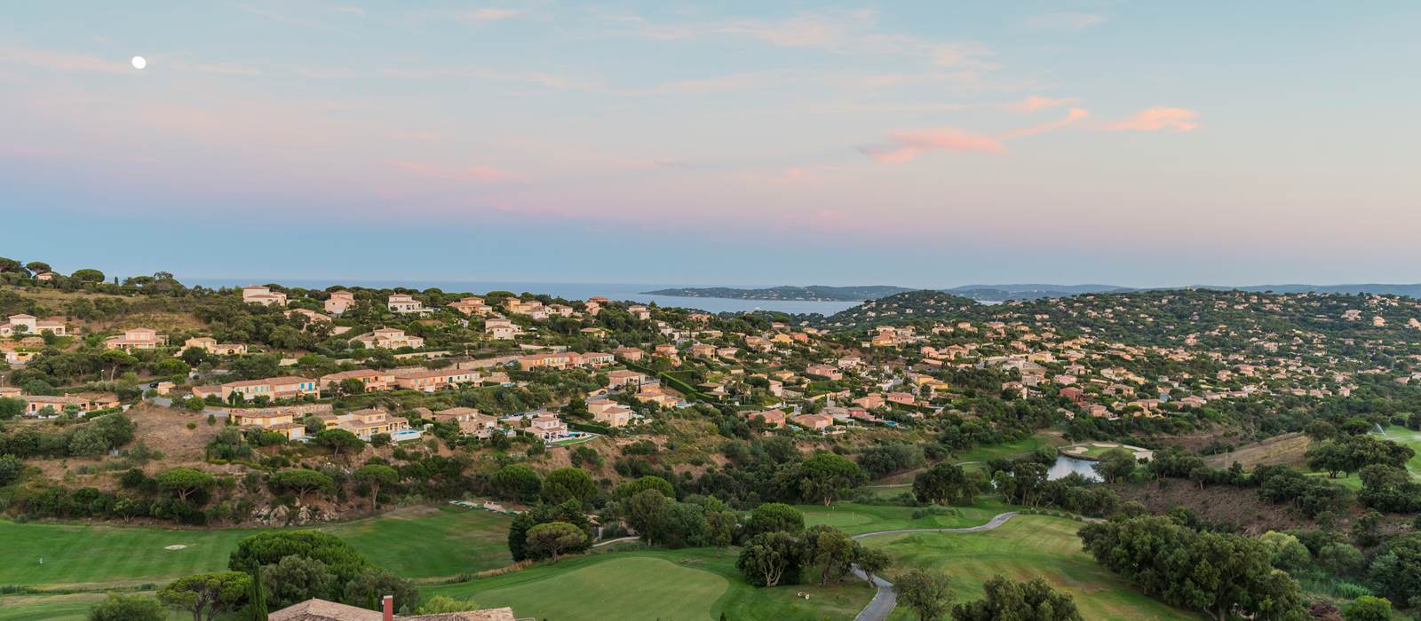 Vue panoramique Hôtel Amarante Golf Plaza Sainte-Maxime